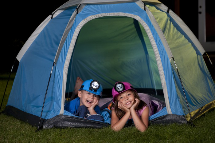 Les joies du camping dans la nature